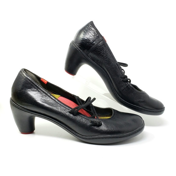 Camper Peu Nara Leather
Mary Jane Strap Heels - Picture 2 of 7